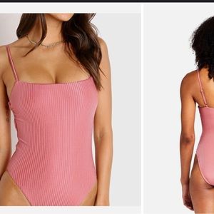 Vitamin A: Jenna One Piece - Sunkissed Shimmer EcoRib